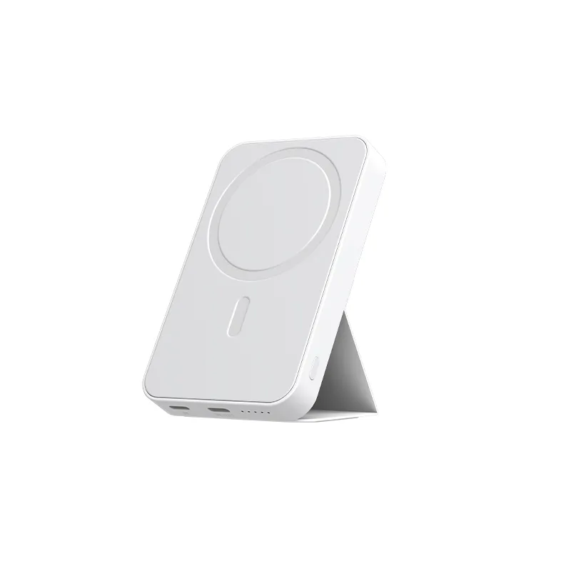 Пауэрбанк с откидной подставкой "V11 белый"
