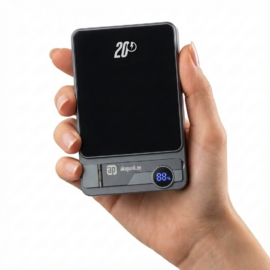 Ultraõhuke seisutoega akupank "F15-10k" (10 000 mAh)